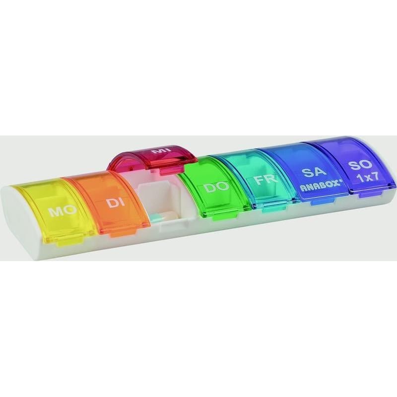 Anabox Rainbow vikuskammtabox
