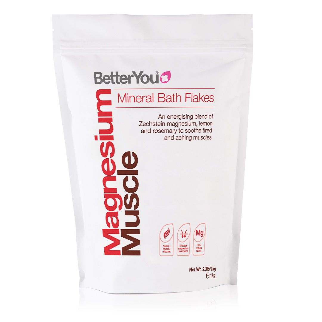 BY Magnesium Muscle  flögur 1kg