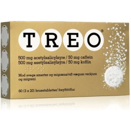 Treo 60stk 550mg [freyðit]
