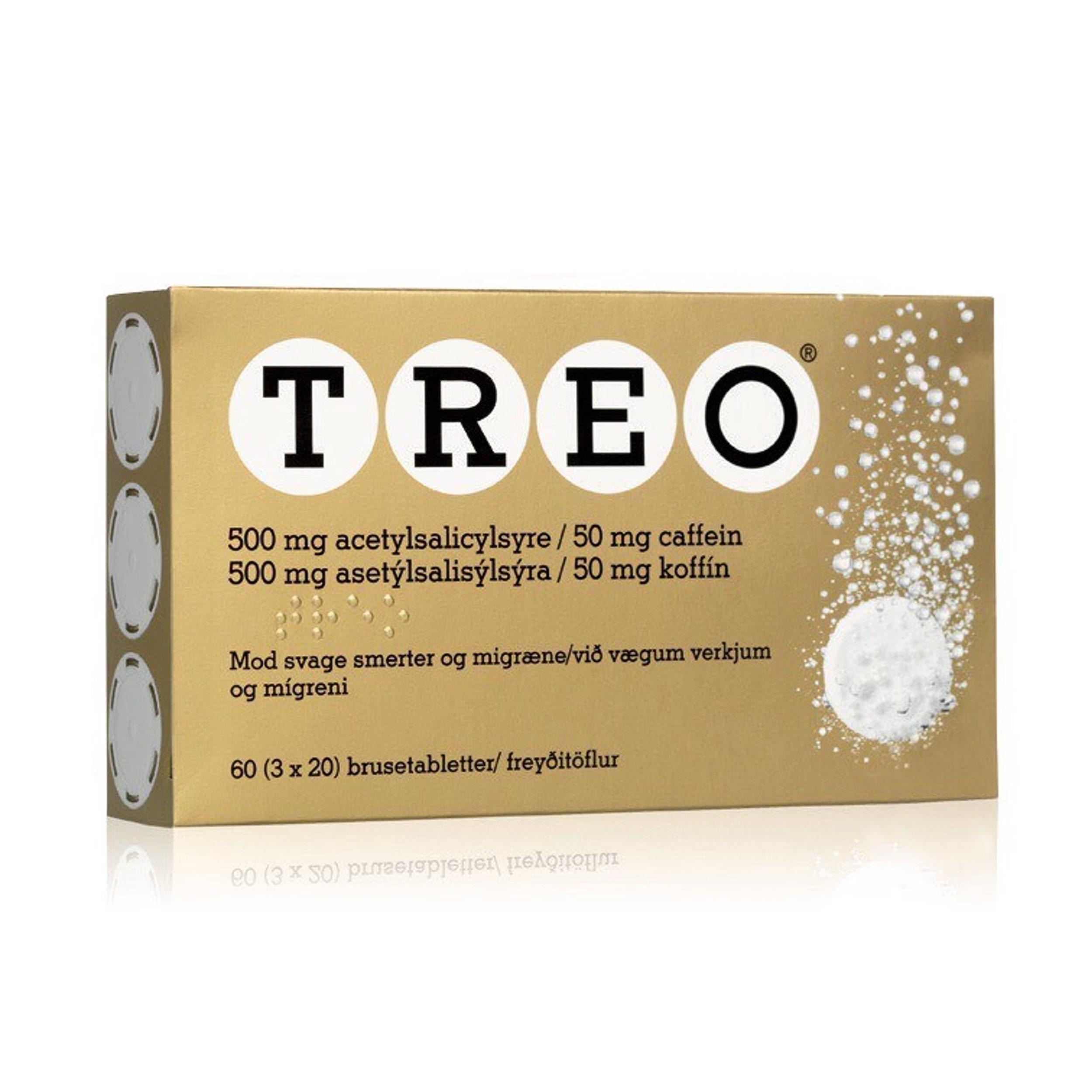 Treo 60stk 550mg [freyðit]