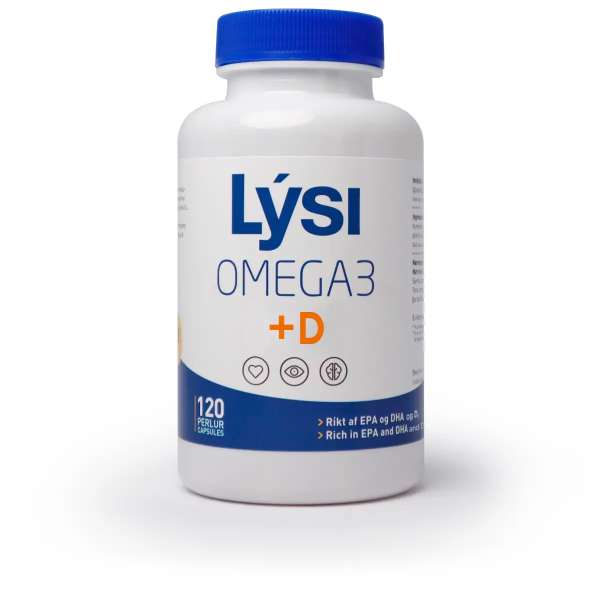 Lýsi- Omega-3 +D-vítamín perlur
