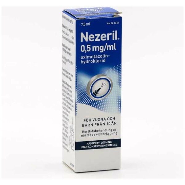 Nezeril  0.5mg/ml 7.5ml