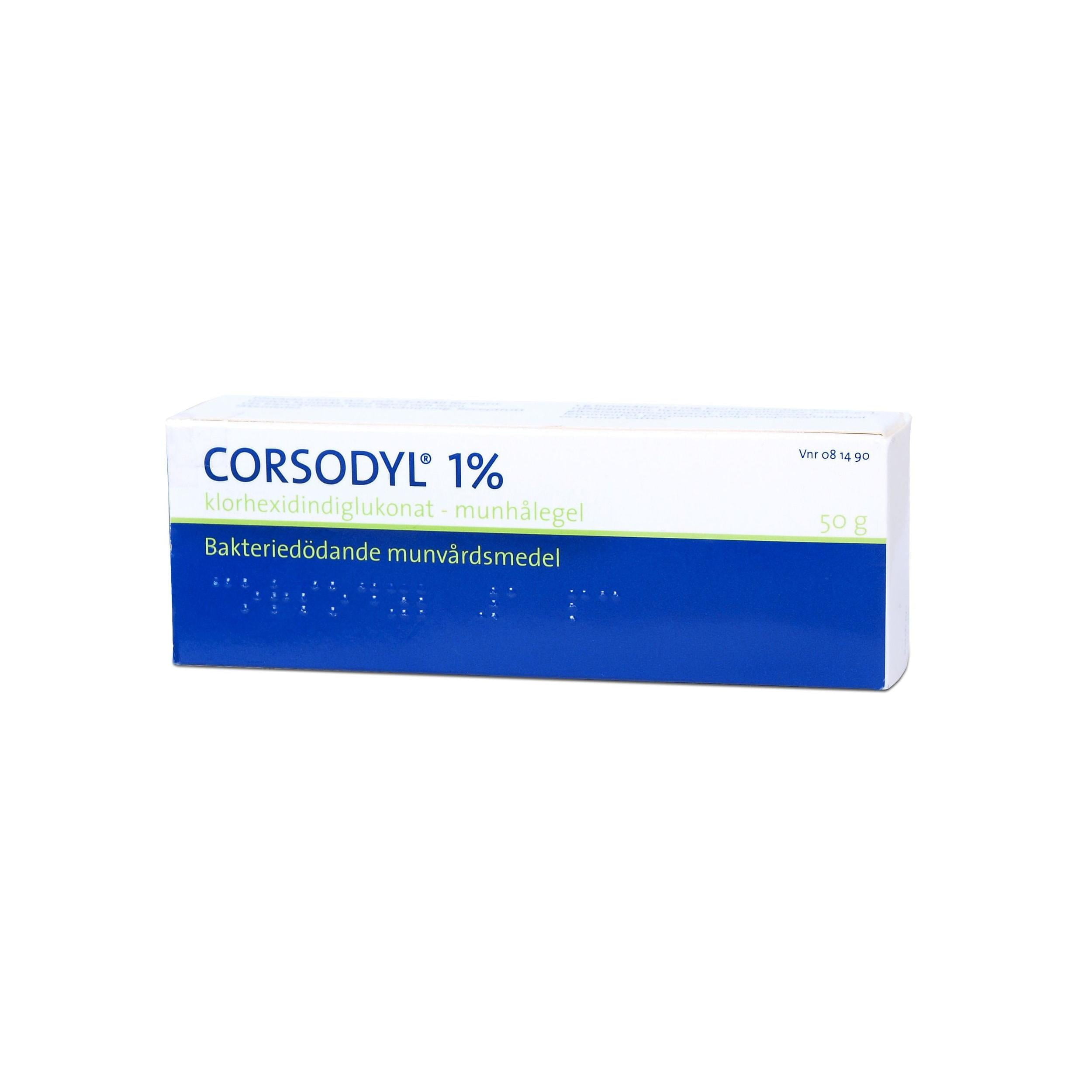 Corsodyl 50g 10mg/g [munnh.hl]