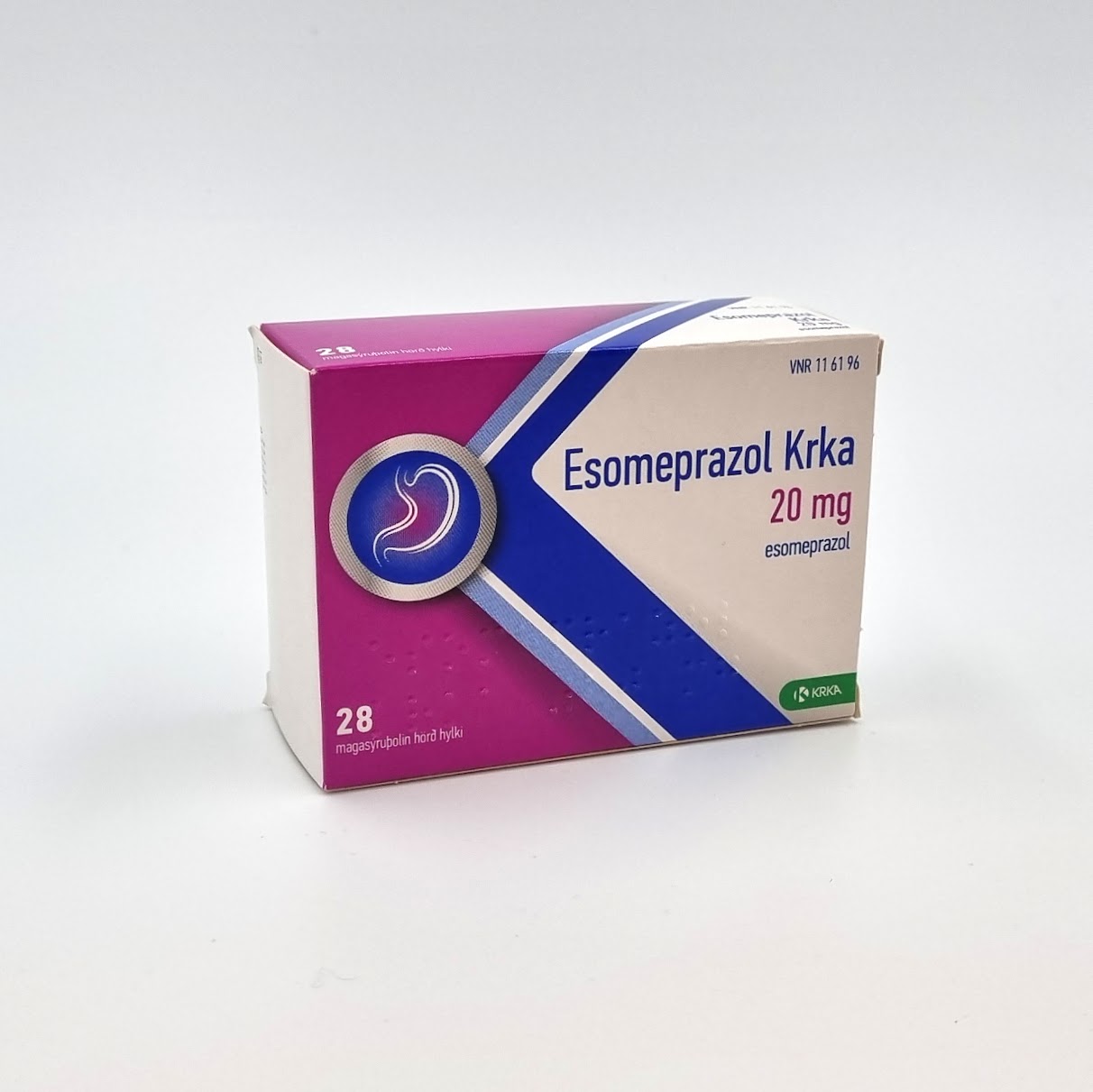 Esomeprazol Krka 28stk 20mg [sþ-hylki]