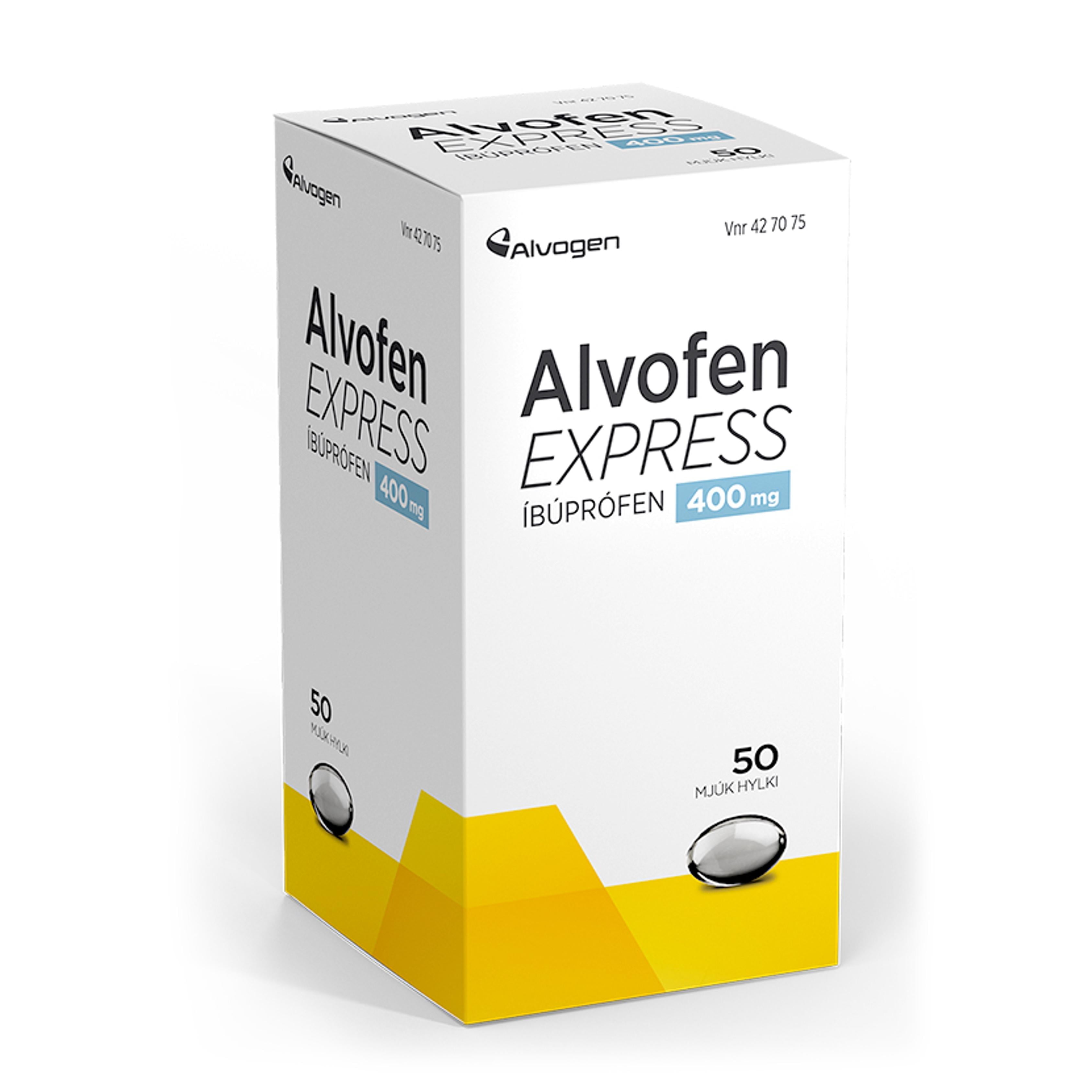 Alvofen Express 50stk 400mg [hylki]