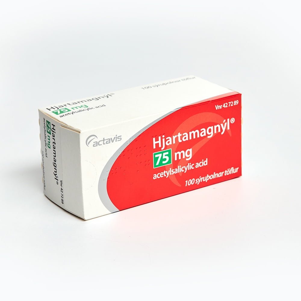 Hjartamagnýl 100stk 75mg [sþ-tfl]