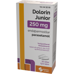 Dolorin Junior 10stk 250mg [eþ-stíll]