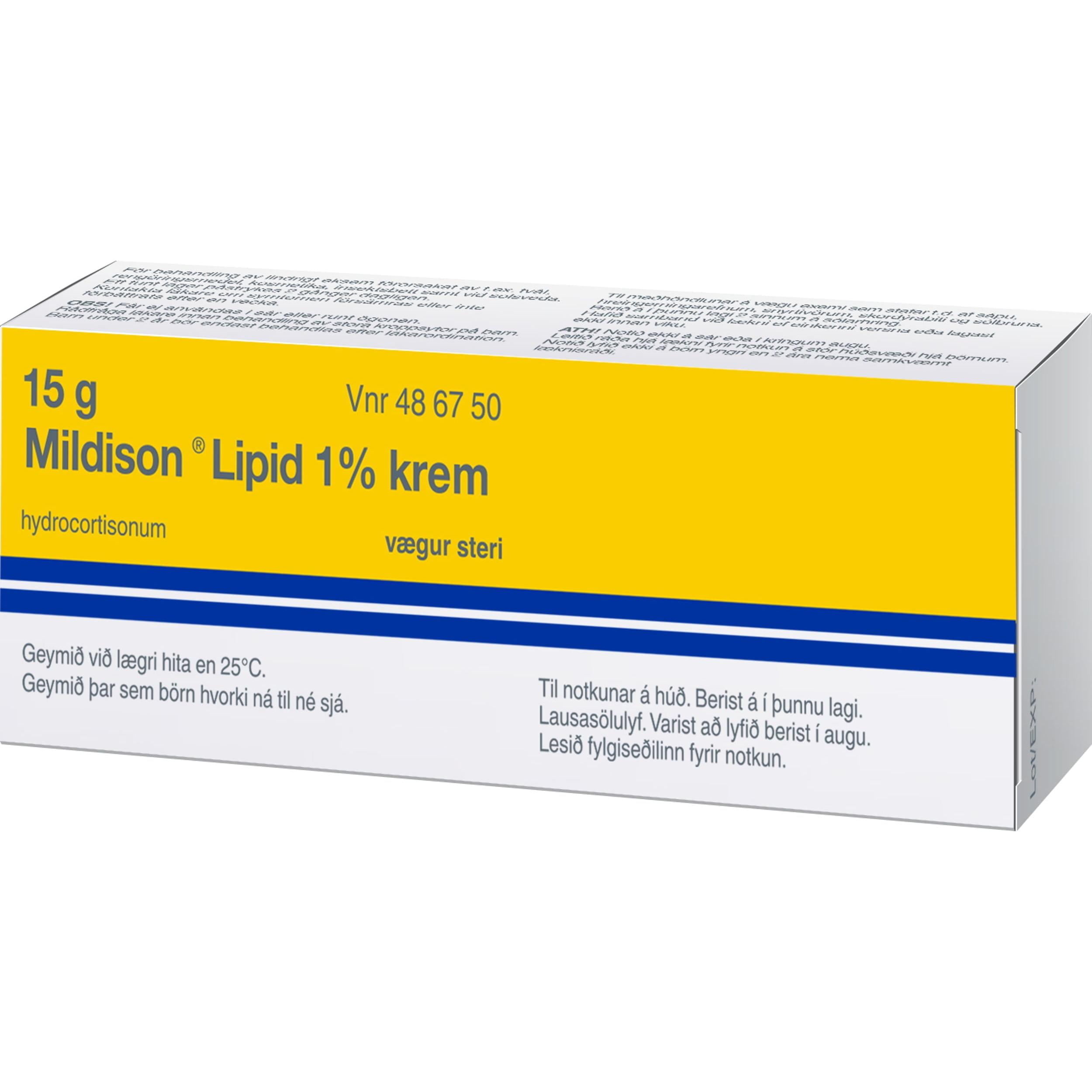 Mildison Lipid 15g 10mg/g [krem]