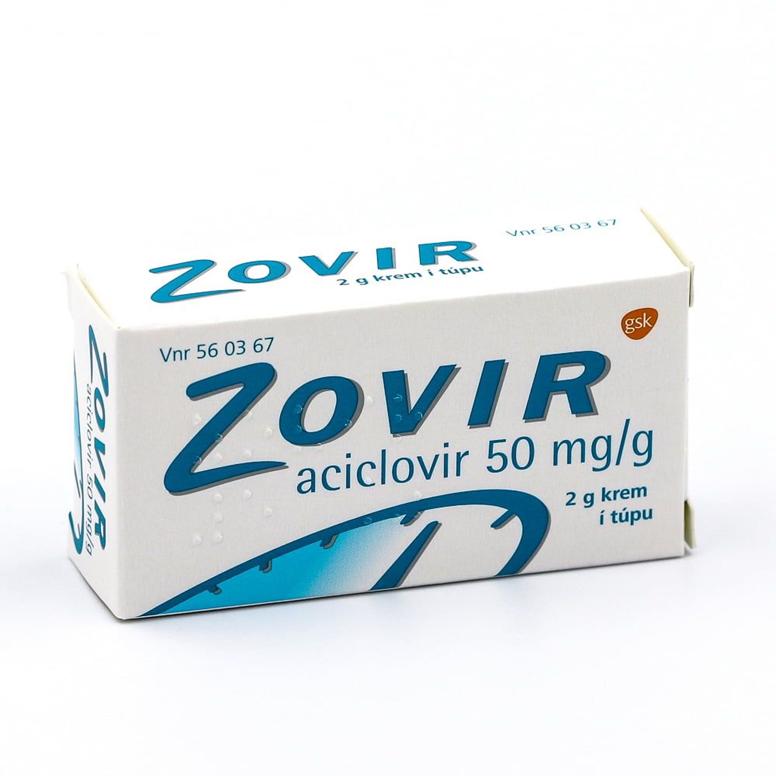 Zovir 2g 50mg/g [krem]