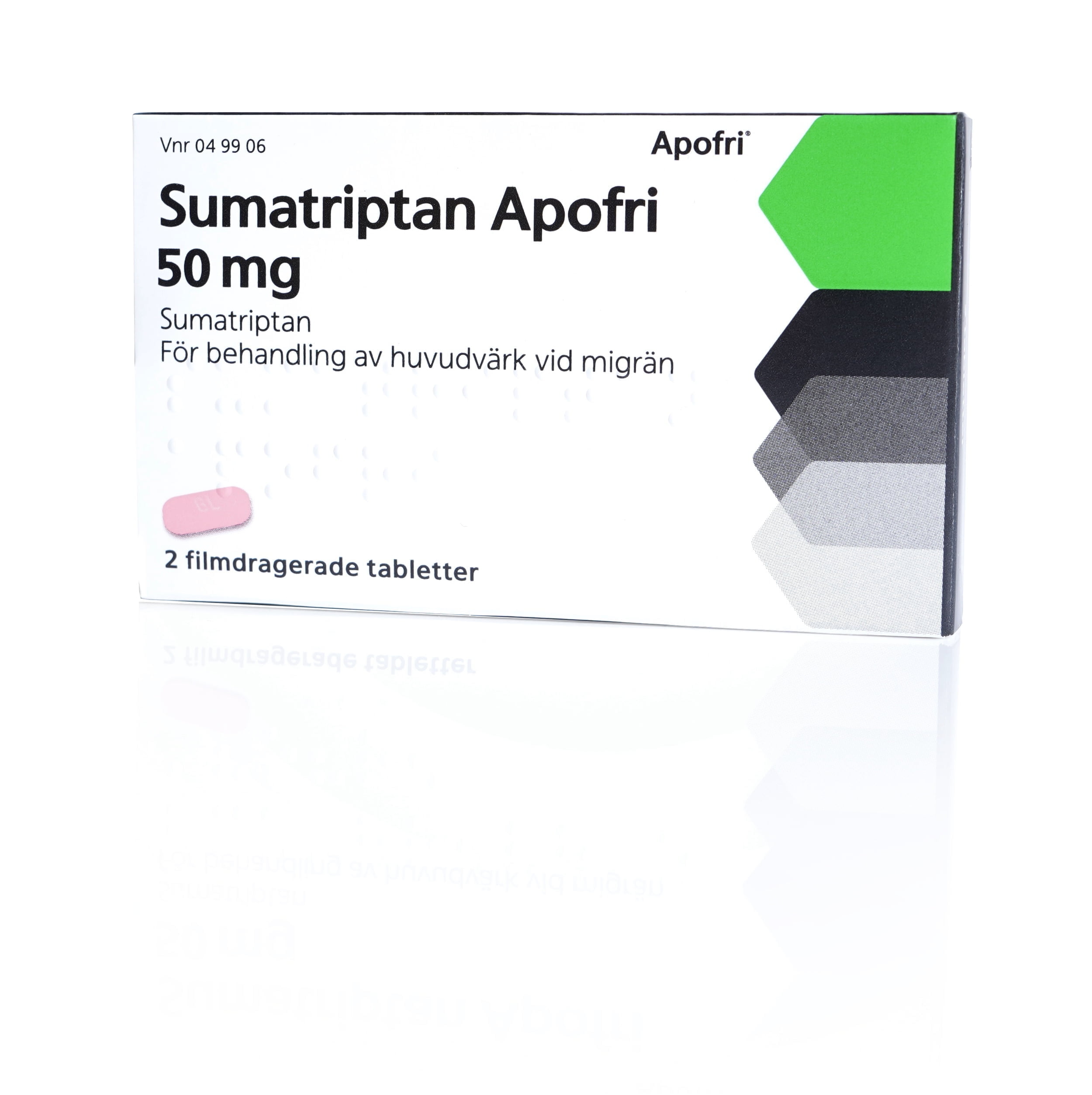 Sumatriptan Apofri 2stk 50mg [filmhtfl]