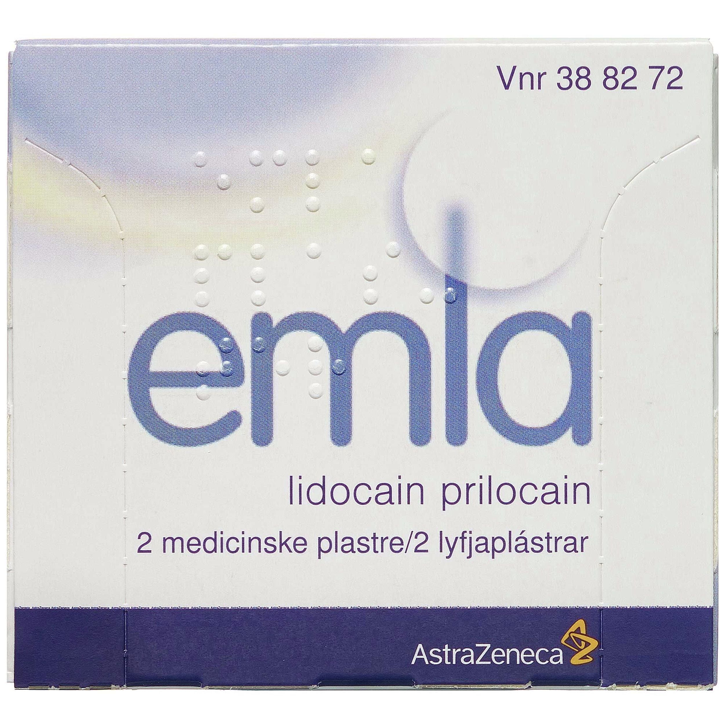 Emla 2stk 0 [plástur]
