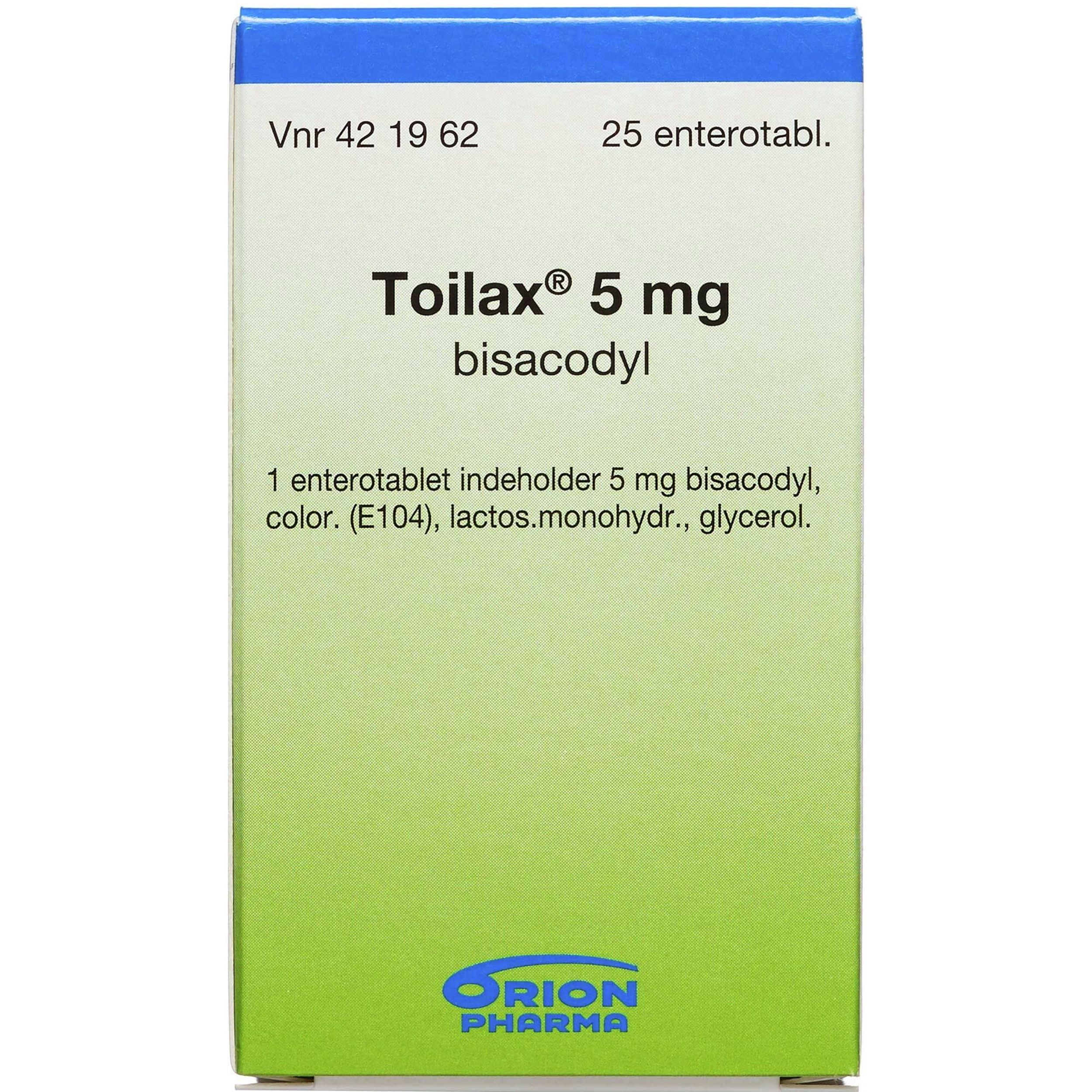 Toilax 25stk 5mg [sþ-tfl]
