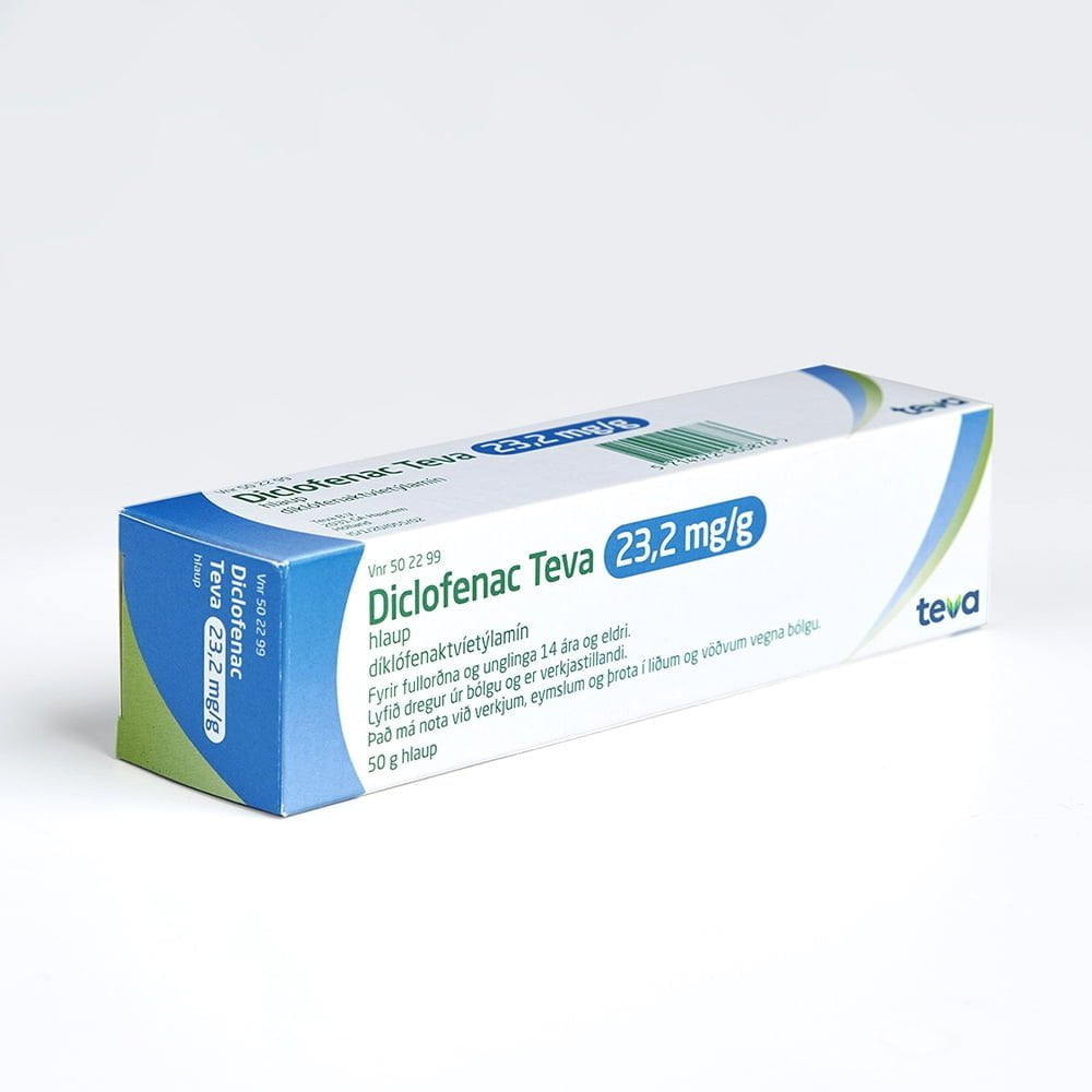 Diclofenac Teva 50g 23
