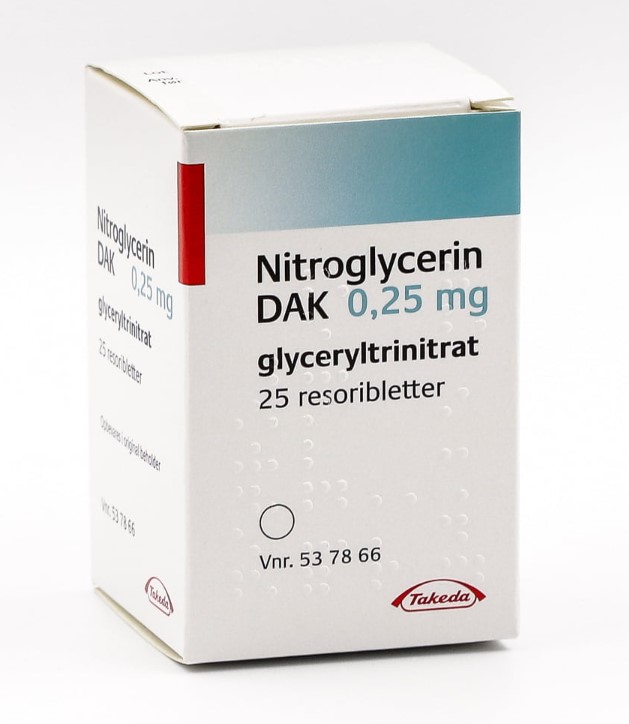 Nitroglyserin DAK 25stk 0