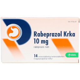 Rabeprazol Krka 14stk 10mg [sh-tfl]