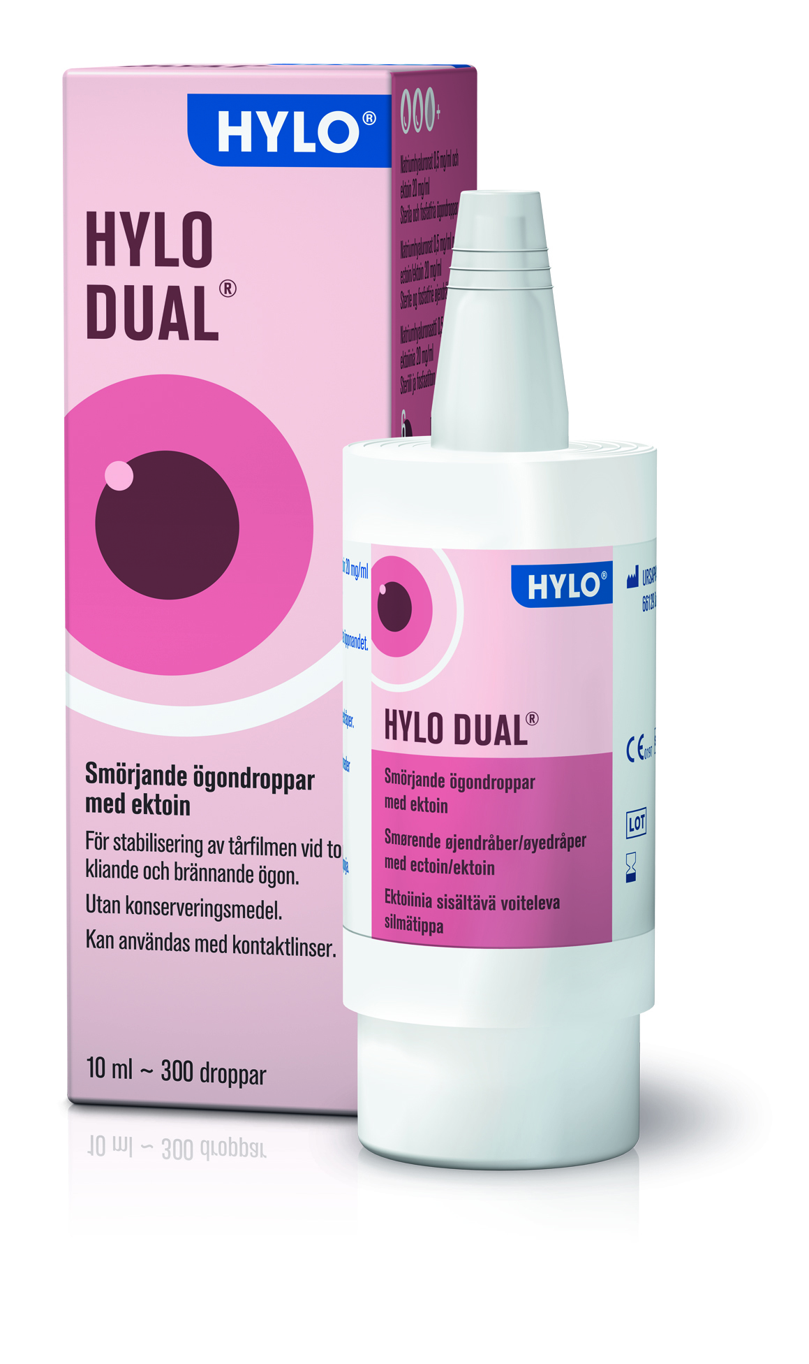 Hylo Dual augndropar 10ml
