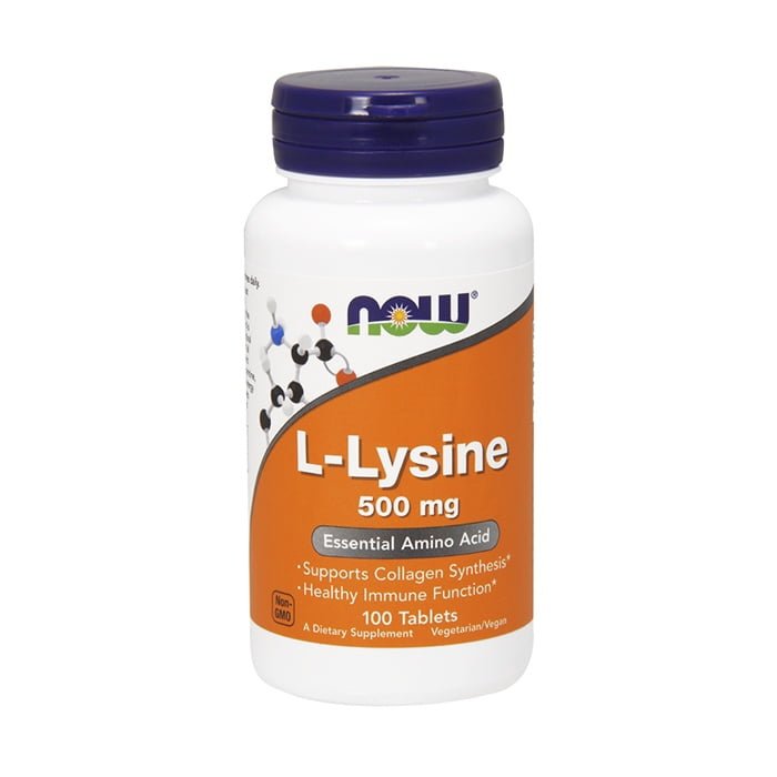 Now L-Lysine 500mg 100 stk
