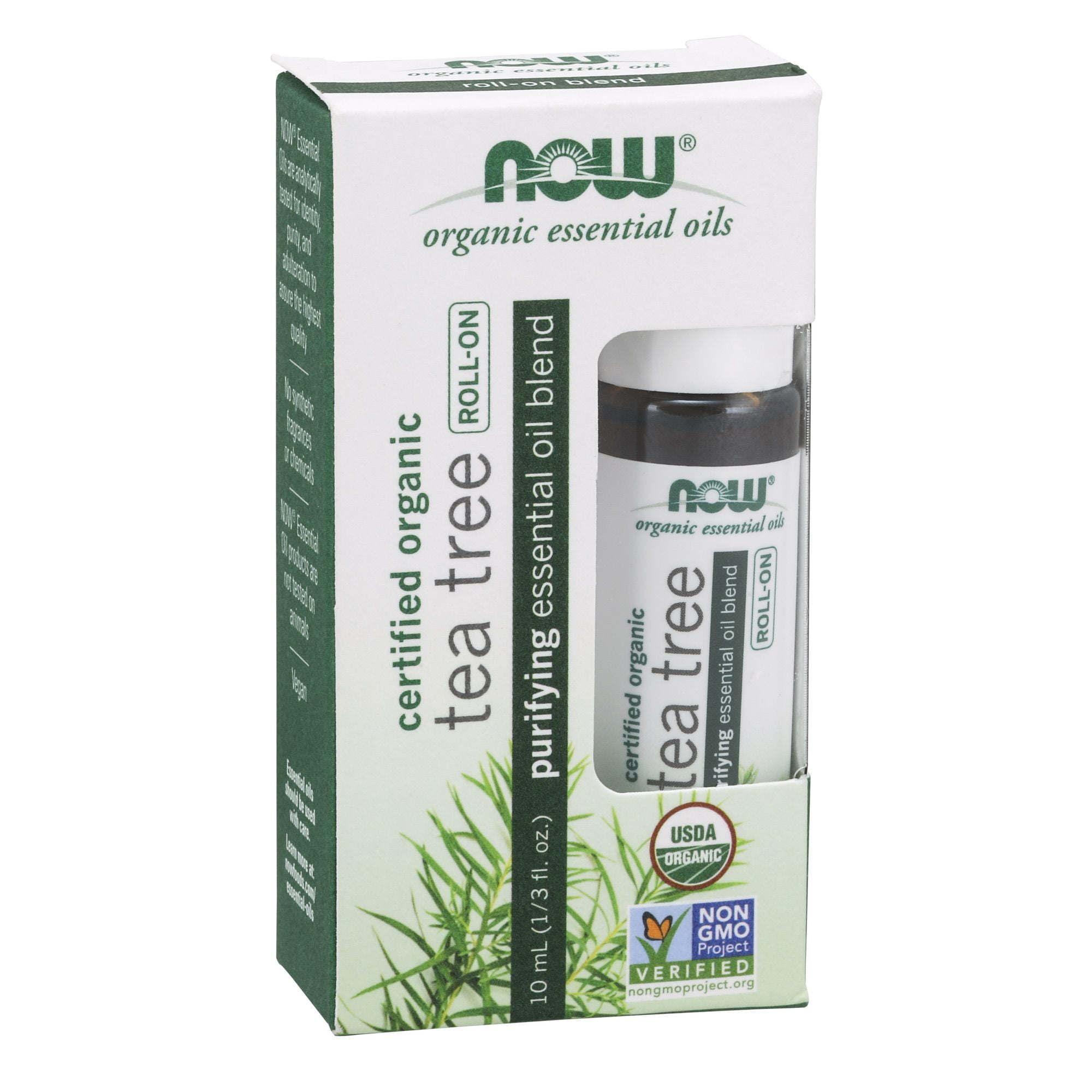 Now Tea Tree Essential Oil Blend Roll On
