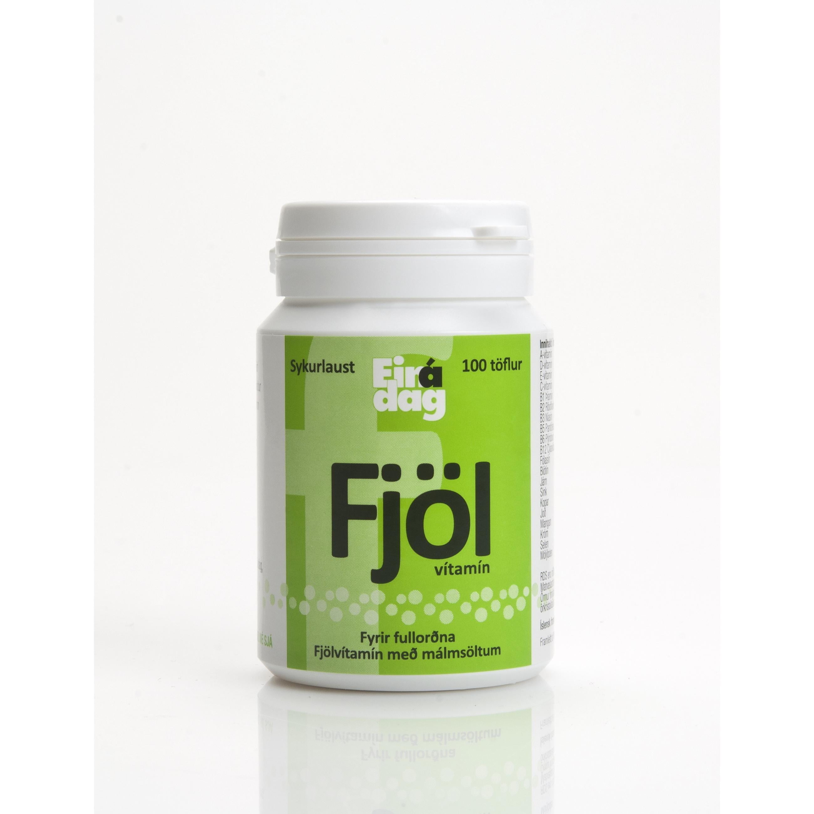 Ein á dag Fjölvítamín með málmsöltum 100